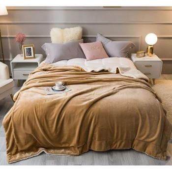 Fulgurance Luxe Sherpa Blanket – Douceur Exceptionnelle, Chaleureuse et Fluffy – Plaid Salon & Chambre – 150x200cm Brun