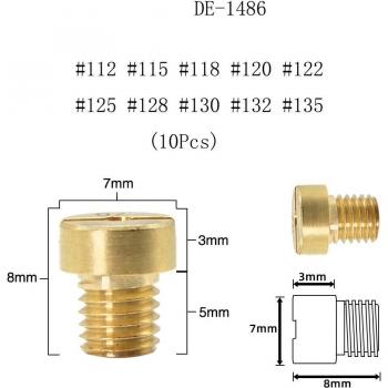 ZSDTRP M5 Main Jet Kit #30-135 for Dellorto
