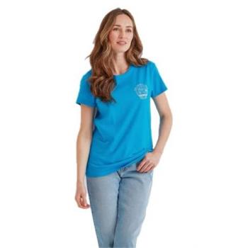 Bright Blue 'Ireland' Tee for Women by TOG24