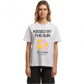 „Mister Tee – Sonnenkuss“ Damen T-Shirt 3XL, hellweiß