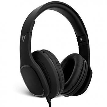 V7 Casque audio supra-auriculaire avec microphone
