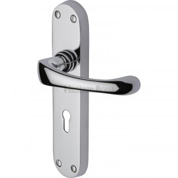 Gloucester Double Lever Lock (Chrome)