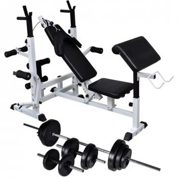 Home Fitness Power Pack – 30.5kg (vidaXL)