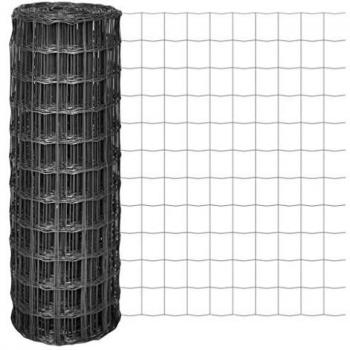 Steel Euro Fence 10x1.2 m Grey