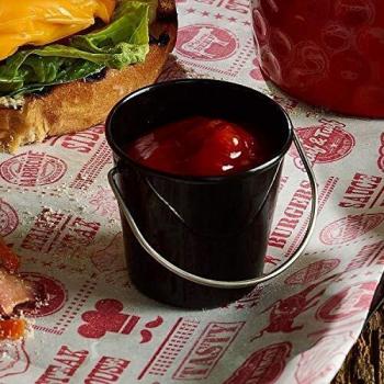 Genware Mini Dip Pot Set