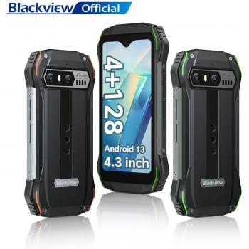 Robustes Blackview N6000SE Android Smartphone Schwarz