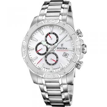 Montre Mens Watch Festina F20704/1 Quartz 45mm 10atm