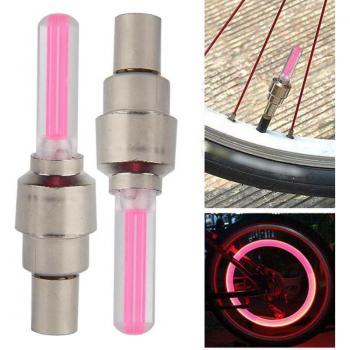 Accesorios de Bicicleta: Válvulas de Rueda con Luces LED