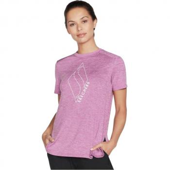Tricou Skechers Diamond Blissful, maglietta per donne