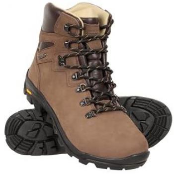 Women’s Odyssey Extreme Waterproof Vibram Grivola Outsole Leather Boots – Light Brown, 7