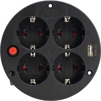 Alimentatore multipresa AS Schwabe 11541, unità singola