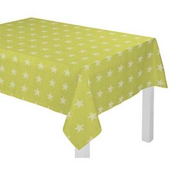 WIRTH Tischdecke Felino in grün, 130 cm x 220 cm, eckig
