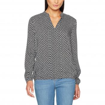 More & More Damen Bluse, Bunt (Black Multicolor 3790), 34