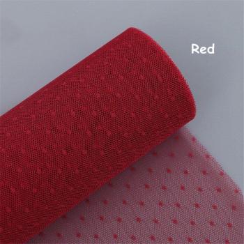 1 Metre Scrapbook and Florist Lace Yarn with Color Spots