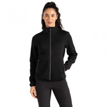 Veste polaire tricotée femme Descend Dare2b noire taille 18
