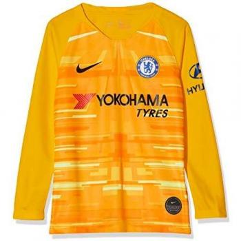 Nike Kinder CFC Y NK BRT STAD JSY LS GK Langarmshirt, University Gold/Schwarz, Größe M