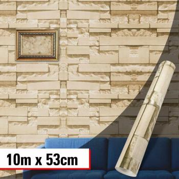 Luxury 3D Stone Brick Wall Sticker