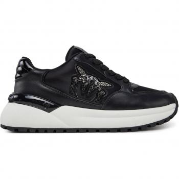 Pinko Zapatilla Runner con Logo Brillante