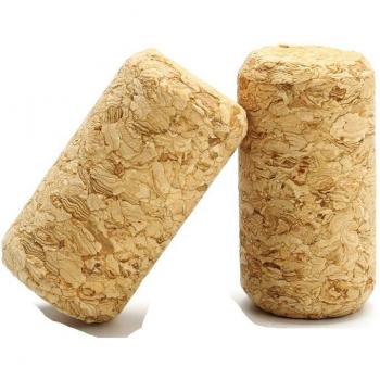 100 Pcs Wood Corks for Wine and Beer Bottles