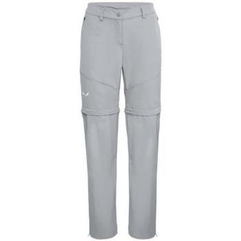 Pantalón convertible Salewa Isea Dryton gris mujer