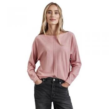 STREET ONE Casual Pullover – Langarm, U‑Boot‑Cut