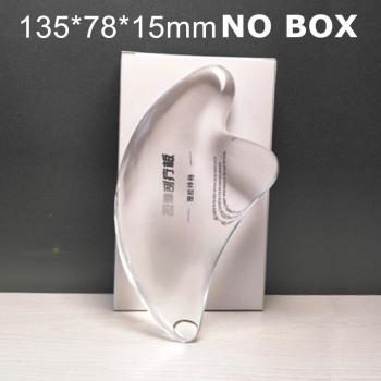 Raspador Gua Sha para masaje facial y corporal, 12x7.5 cm