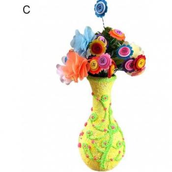 Handmade Button Bouquet Craft