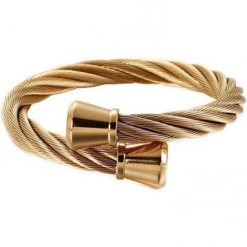 4 Color Stainless Steel Wrench Cuff Bracelet for Men