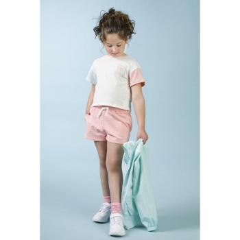 Shorts Charanga Rosa Modelo Sueves con Cordón