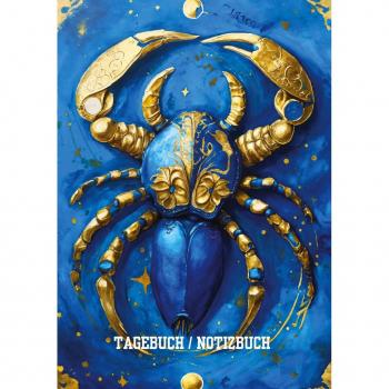 Tagebuch / Notizbuch Sternzeichen Krebs