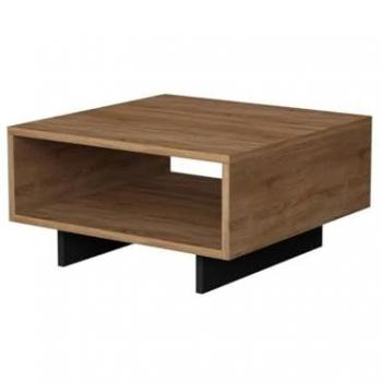 Table basse SUBLEEM FAVIA Chêne et Anthracite