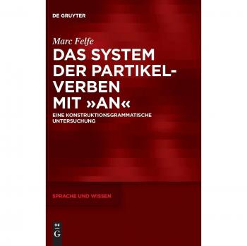 Das System der Partikelverben mit an