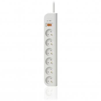 Belkin F9E600fr1M Parafoudre 6 prises avec cordon 1M