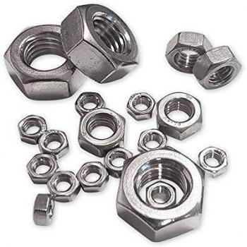 Écrous DIN 934 6 pans inox A4 AISI 316 gamme de 5 à 16 mm détail Ø 06 x 100 OCPRO