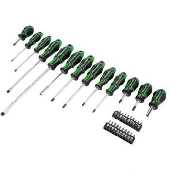 Sealey Premier Screwdriver & Bit Set 33 Piece GripMax