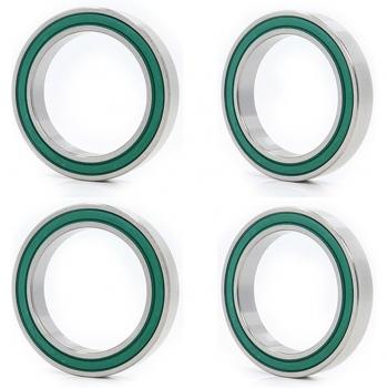 Rodamiento de acero cromado 6806RS, 4 unidades, 30x42x7 mm, con doble sello para BB90