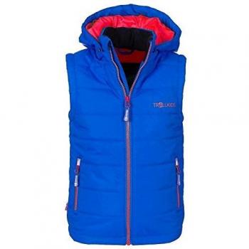 Trollkids Chaleco Rompevientos Azul/Rojo Talla 6 años Infantil