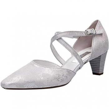 Gabor Riemchens Pumps 41.393 (EU 38) – graue Damenschuhe