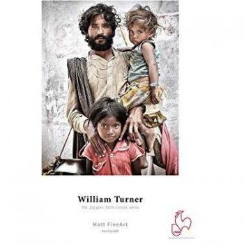 William Turner Matte FineArt Paper, 44x39' Roll, Hahnemühle Photo, 190 gsm