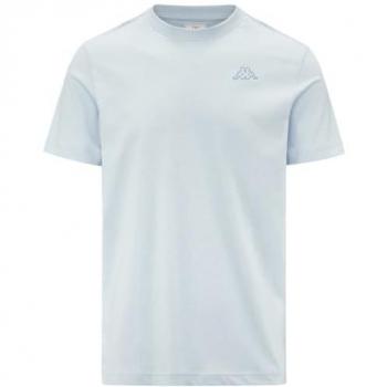 Himmelblaues Kappa T-Shirt Slim Fit