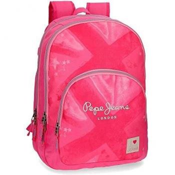Joumma Mochila Pepe Jeans Clea 6062461, 30.98 litros, 44 cm, Rosa