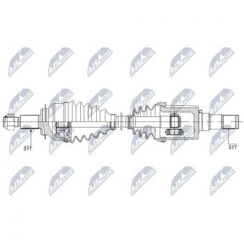 Componenti semiasse NTY NPW‑MZ‑040