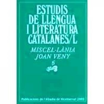 Miscel·lània Joan Veny 6 (Estudis de Llengua i Literatura Catalanes)