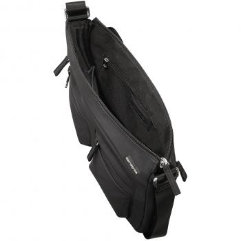 Samsonite Move 2.0 Hobo M Erweiterbare Umhängetasche – 6,48 L, Schwarz