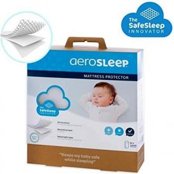 Rivestimento Traspirante Antisoffoco Aerosleep Safesleep per Materasso di Carrozzina 31x71cm