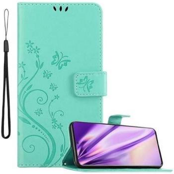 Carcasa Floral Turquesa para Samsung Galaxy S20 Plus