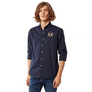 Blaues Herrenhemd – Poplin, Regular Fit