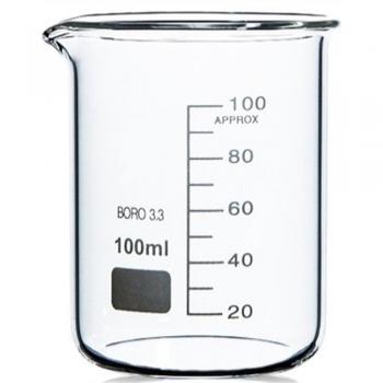 100 ml Labor‑Glasbecher „Low‑Profile“