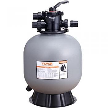 Filtration à sable 558,8 mm VEVOR – recirculation & gestion des déchets