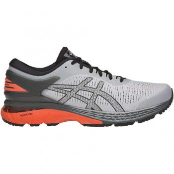 ASICS Gel-Kayano 25, Chaussures de Running Compétition Homme, Multicolore (Mid Grey/Nova Orange 022), 47 EU